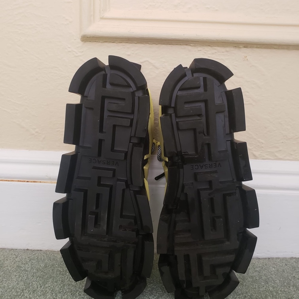 Versace Nero/Pineapple Greca Labyrinth Sneakers I… - image 5